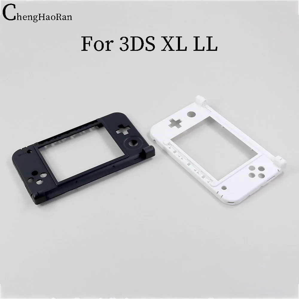 إطار شاشة LCD من تشنغهاوران ، غلاف جانبي سي ، أسود وأبيض ، 3DSXL LL ، هيكل جديد تمامًا ، من من من ماركة ، من x 9 ، 1