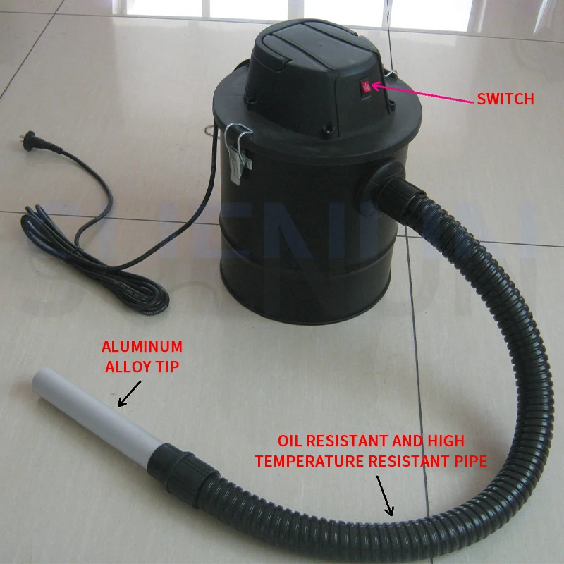 Ash Vacuum Cleaner Fireplace Ash Barrel Boiler Ash Barrel Barbecue Ash Barrel Mold Vacuum Cleaner Used for Fireplace Shelves