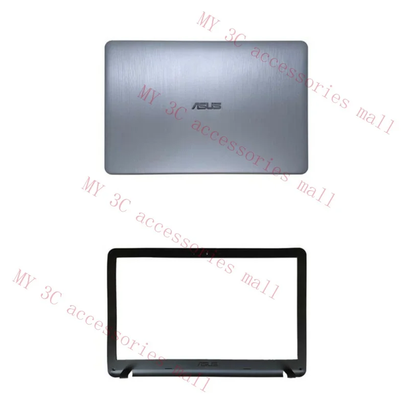 

LCD back cover & bezel for Asus x541ua r541ua x541s X540 A540 r540 Silver