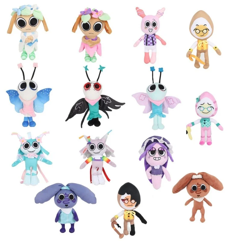 

Hot 25cm Dandy'S World Plush Cute Dandy World Stuffed Horror Game Goob Pebble Plushie Soft Pillow Doll Kawaii Room Decor Toy