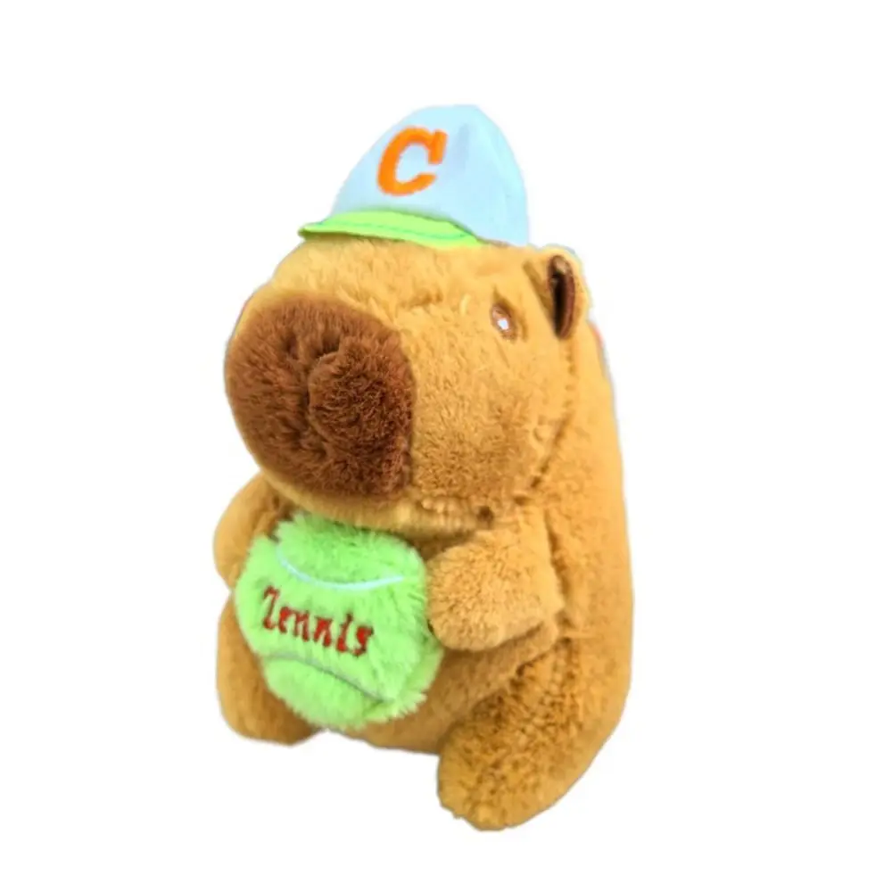 

Multicolor Plush Capybara Keychain Cartoon Capybara Toy Simulation Capybara Pendant Accessories Cute Fluffty Animal Doll