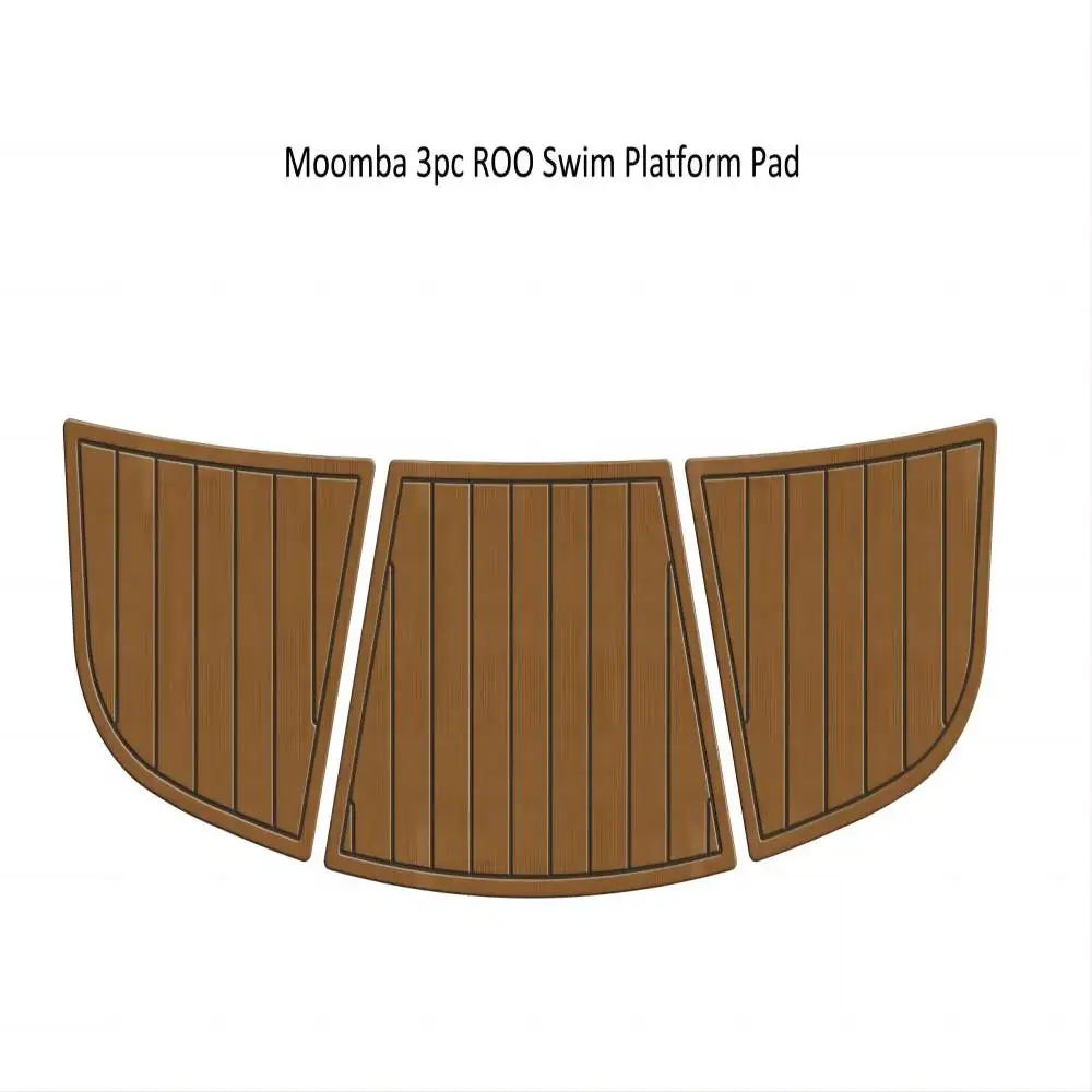 Swim Platform Step Pad Boat EVA Faux Foam Teak Deck Flooring Mat For Moomba 3pc ROO  boat accessories