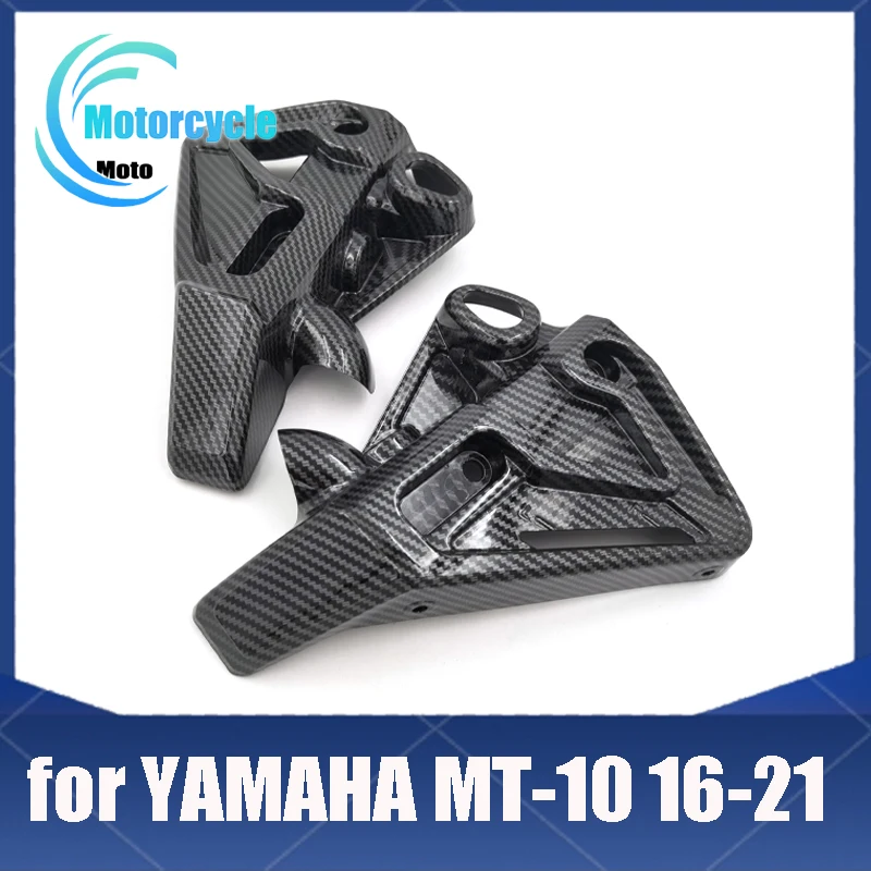 Motorcycle Fairing Cooling Parts Radiator Cooler Water Tank Side Cover For YAMAHA MT10 MT-10 FZ-10 FZ 10 2016 - 2021 Version