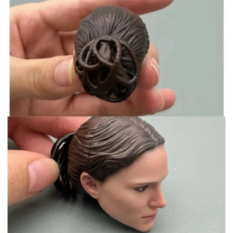 

1/6 Scale BH162 Female Soldier Head Sculpt Beauty Girl Head Carving Model Fit 12'' Action Figure Body Dolls