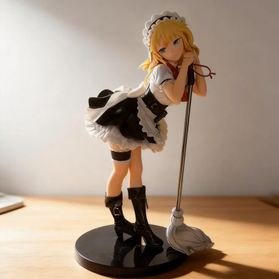 

Girls' Frontline G36 Maid Outfit Anime Figure 21cm PVC Cute Girl Model Desktop PC Case Ornament Collectible Gift
