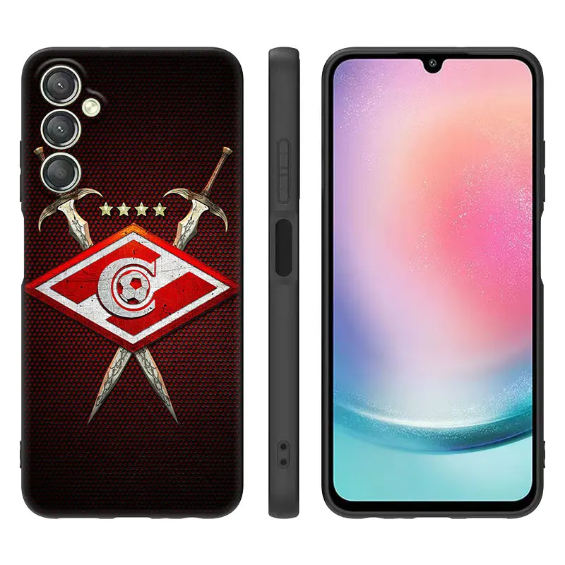 Russian Spartak Moscow Case For Samsung Galaxy A15 A14 A05 A34 A54 A52S A53 A33 A23 A24 A13 A12 A22 A32 A50 A51 A70 A71 A73 5G