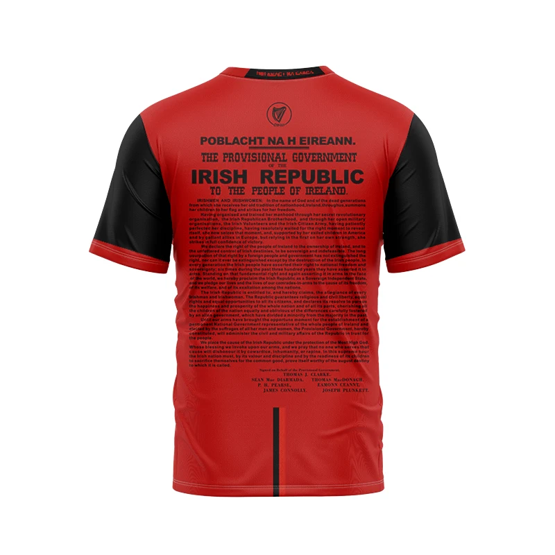 1916 GAA commemorative red jersey