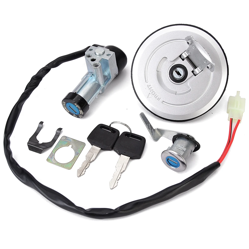 

35010-KWF-950 Fuel Gas Cap Ignition Switch Seat Lock Key For Honda CBF125 2009 2010 2011 2012 2013