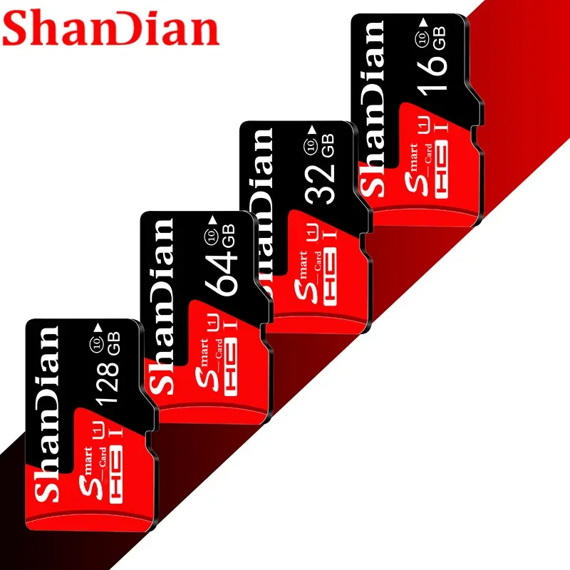 Công Suất Thực Thẻ Nhớ 128GB Thông Minh Thẻ SD TF 64GB Flash SDcard 32GB XC/HC Class 10 Đèn Led Cho Điện Thoại Thông Minh Camera 16GB 8G