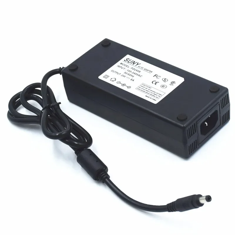 24V6A Schakelende Voeding Adapter Dc Gestabiliseerde Voeding 150W Voor Camera/Radio Surveillance Cctv Camera