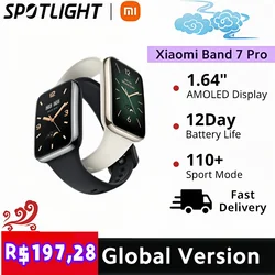 Global Version of Xiaomi Mi Band 7 Pro 1.64-inch AMOLED Screen Blood Oxygen Monitoring Smartwatch Original