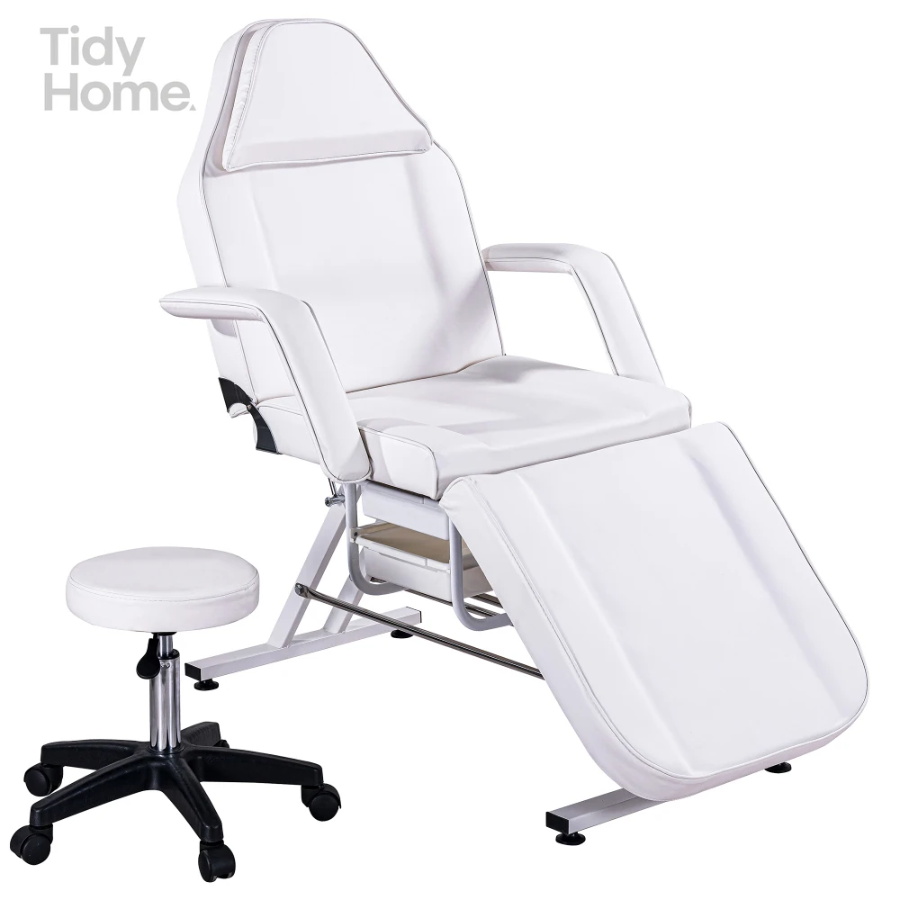 

Massage Salon Chair,massage chair portable,Esthetician Bed,Multi-Purpose 3-Section Facial Bed Table, Adjustable Beauty Equipment