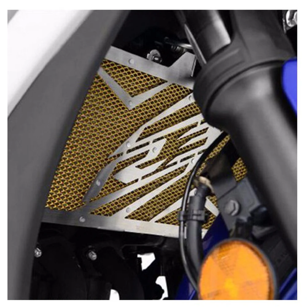 

Fits for Yamaha YZF R3 ABS YZF-R3 2015 2016 2017 2018 2019 2020 Motorcycle Radiator Grille Guard Front Cooler Protector Cover