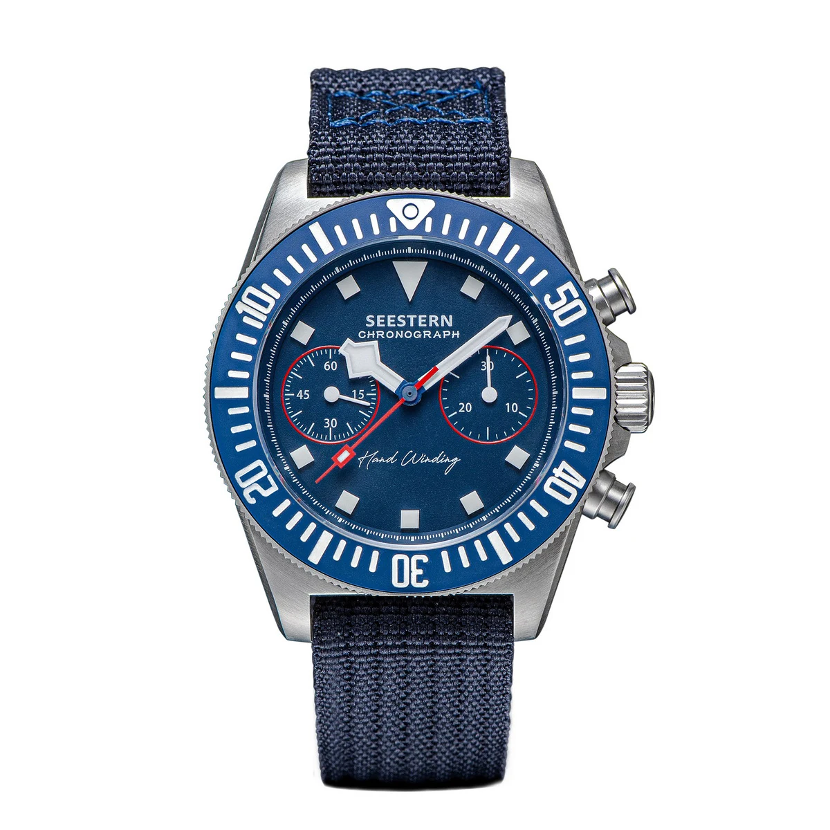 時計 SUGESS SEA automatic watch Sugess S445 Chronograph Men of Watch ST19 Handwind Movement