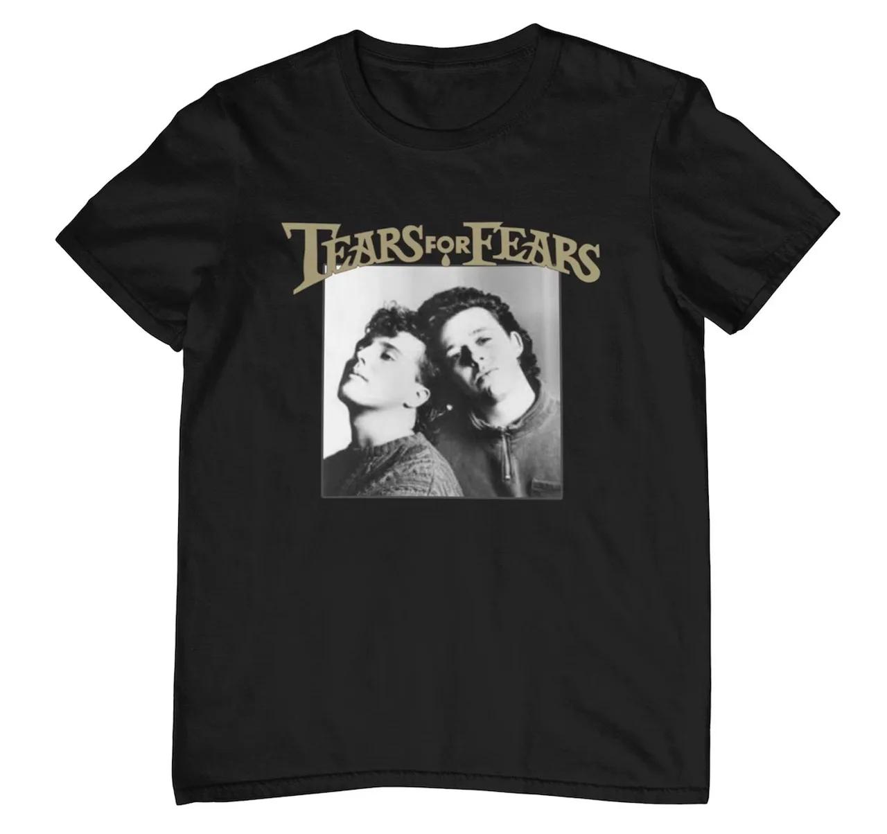 Tears For Fears band T-shirt Black Cotton All sizes Shirt Fan S to 5Xl 2F168