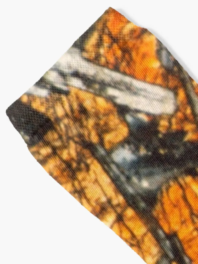 Pyroxene Crystals Mineral Thin Section Photo Socks