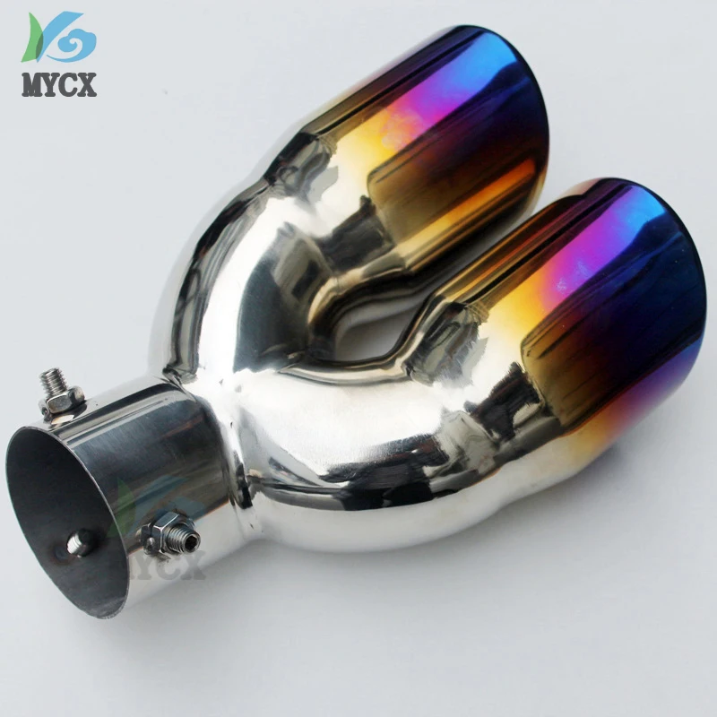

2016-2021 For Toyota C-HR C HR CHR Exterior Accessories Exhaust End Tip Pipe Muffler Stainless Steel 1pcs