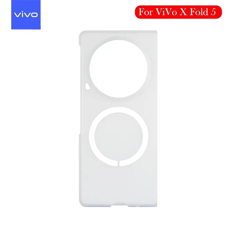 

Magnetic Original Case For Vivo X Fold 5 Wireless Charging Back Cover Shell