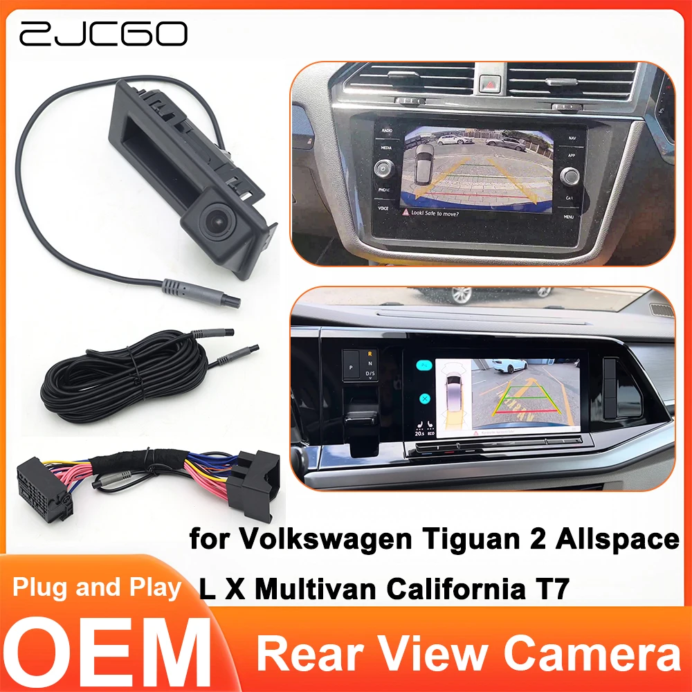 

for Volkswagen VW Tiguan 2 Allspace L X Multivan California T7 MQB EVO Rear View Reverse Backup Trunk Handle OEM Original Camera