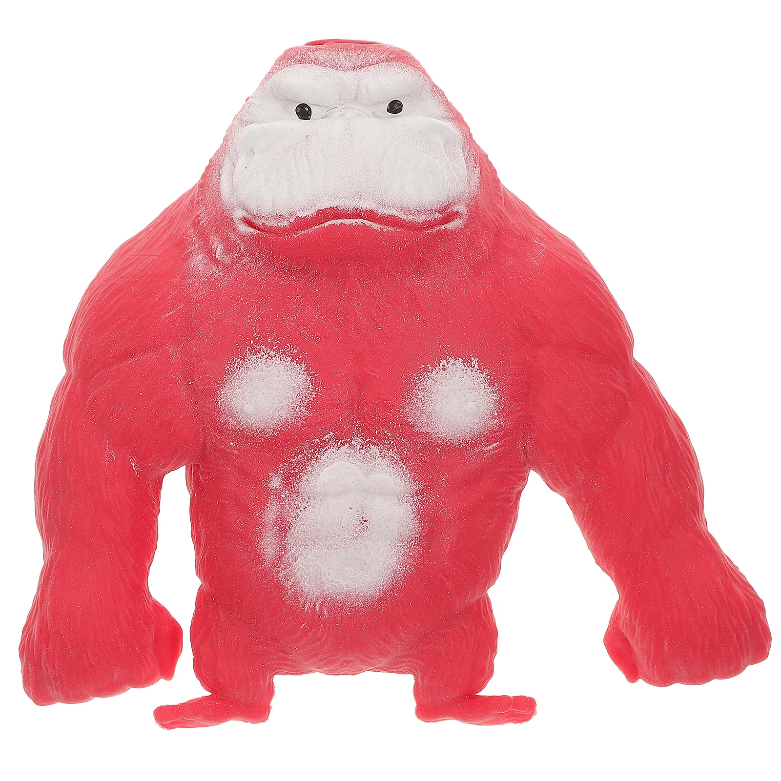Alívio do estresse gorila elástico espremer macio durável tpr gorila forma descompressão fidget sensorial espremer bola