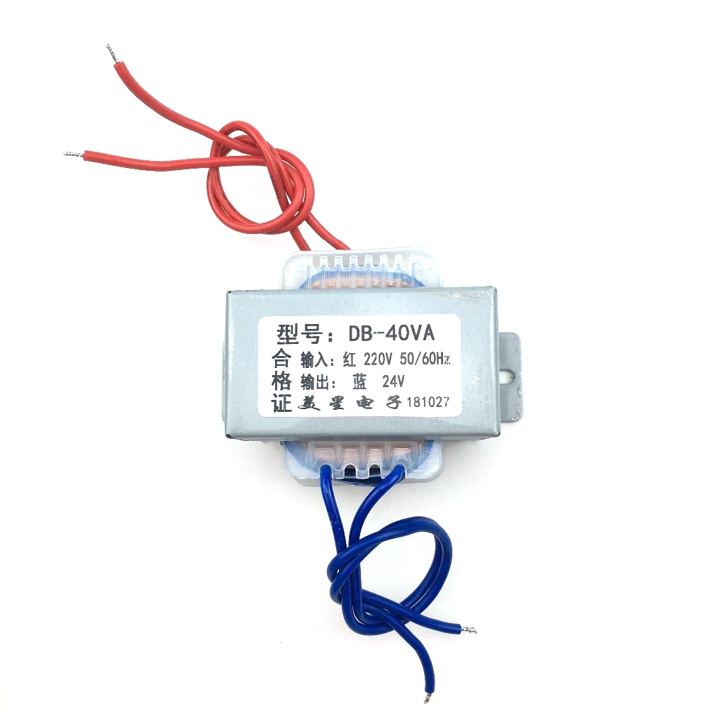 

EI66 type 40W 40VA transformer 220V to 24V power transformer AC AC24V/1.5A