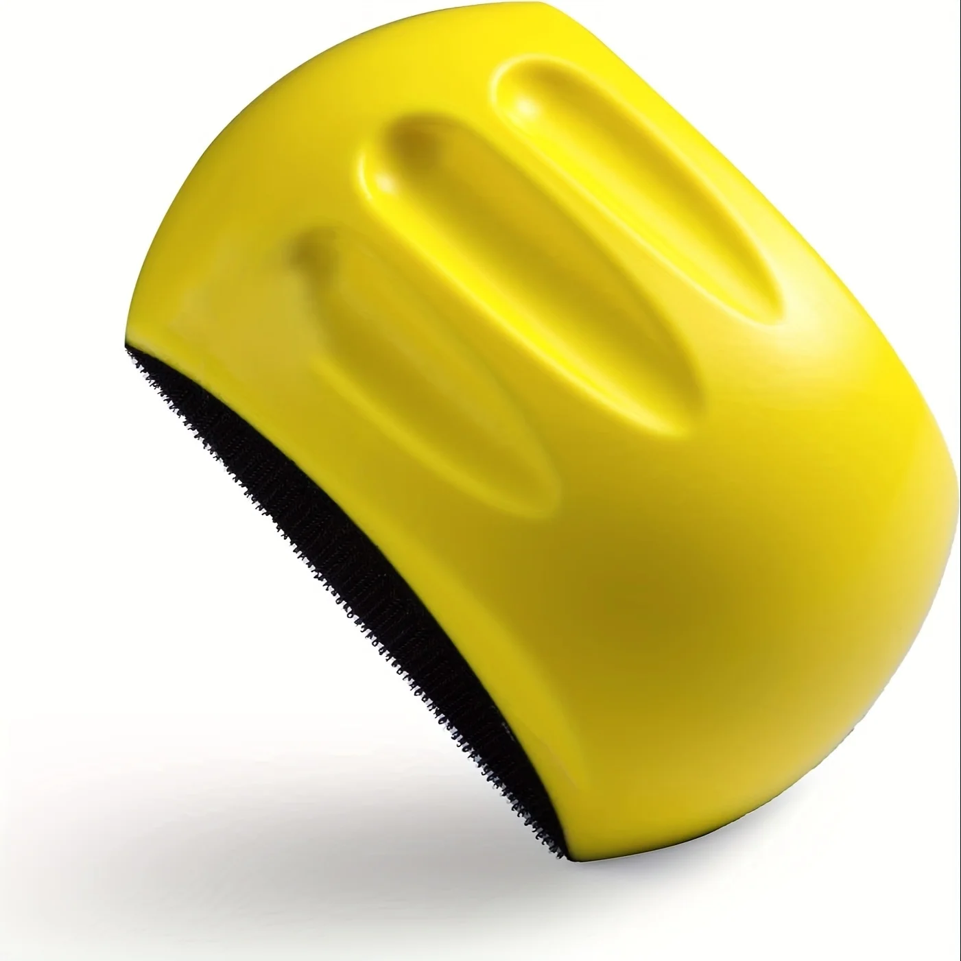 

5-inch Mouse-shaped Sanding Block with Hook-and-Loop Backing - Durable PU Ergonomic Hand Sander, Suitable for Woodworking