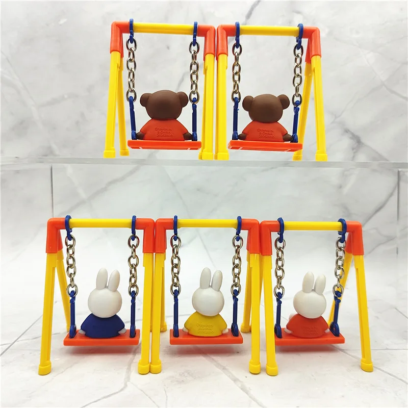 Kawaii Miffy Boris Kuchen Dekoration Tischplatte Auto Dekoration Modell Spielzeug Figur Spielzeug Geschenke für Jungen und Mädchen