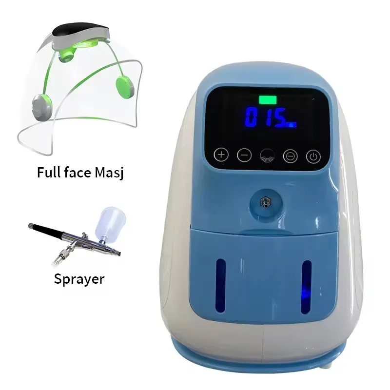 

Multifunctional Deep Cleansing High Pressure Skin Care Facial Machine Oxygen Jet Oxygen Mask for Acne Treatment High Quality