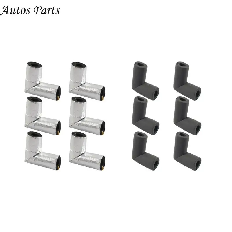 

57BA Flexible Insulation Elbow Tubes High Temperature Stability for Vehicle Pipe Systems Flame Retardant Polymer Construction