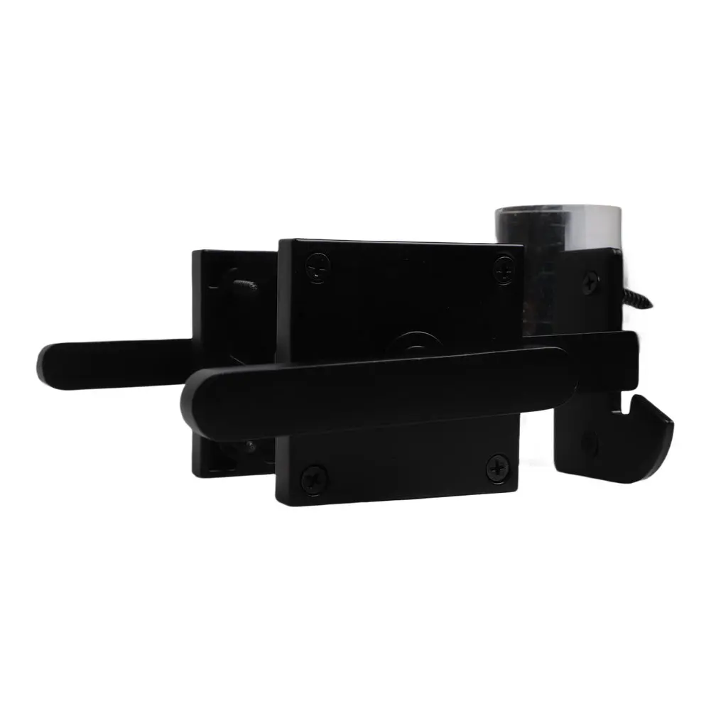 For Aluminum for Double Sided Barn Door Latch with Pin Lock Safe for access and Reliable Closure in Garden and Barn