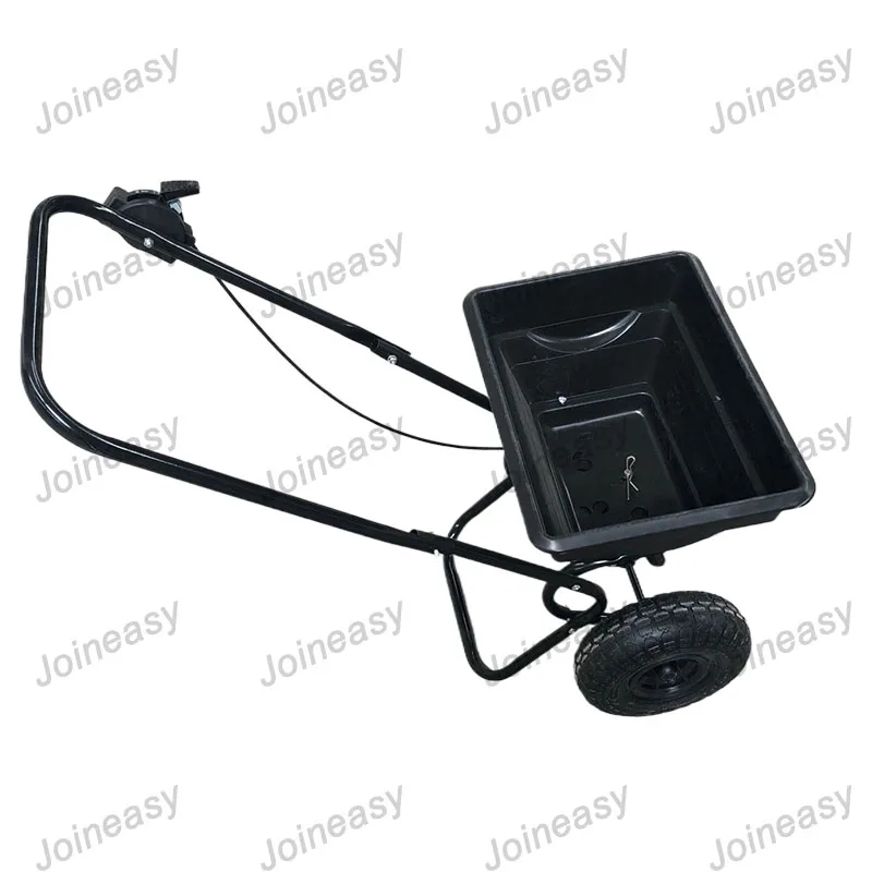 2025Chinese Manufacturer's Manual Hand Fertilizer Spreader for Lawn Farm Seed Spreader with Mould Plastic Modling