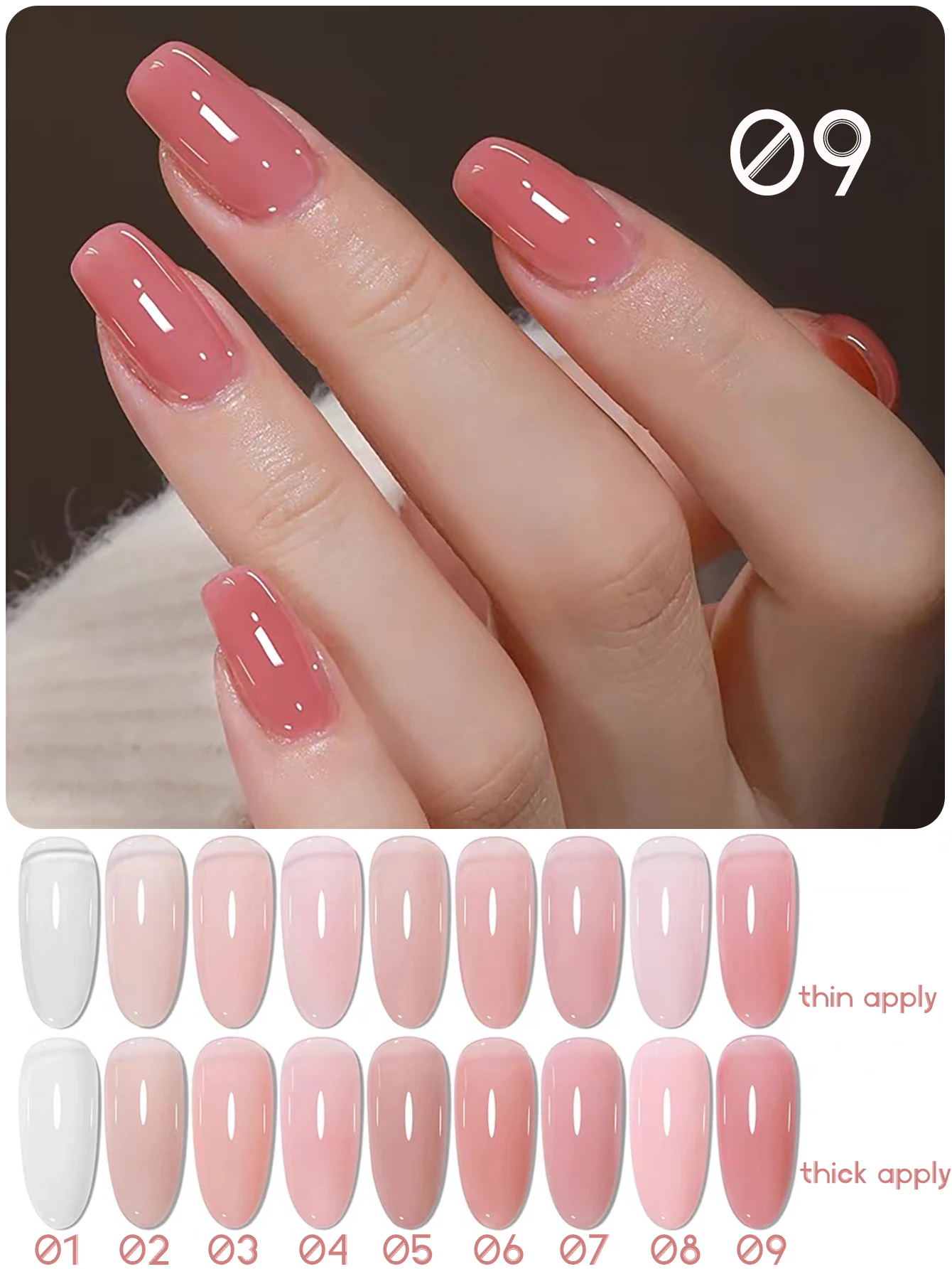 Resin Art All - SHAKA 1 stuks Watergevoelige Gel Nagellak