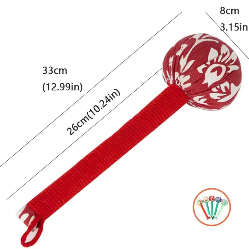 Herramienta de masaje relajante, relleno de hierbas de ajenjo, masajeador de percusión conveniente, martillo, medicina Herbal, acupuntura