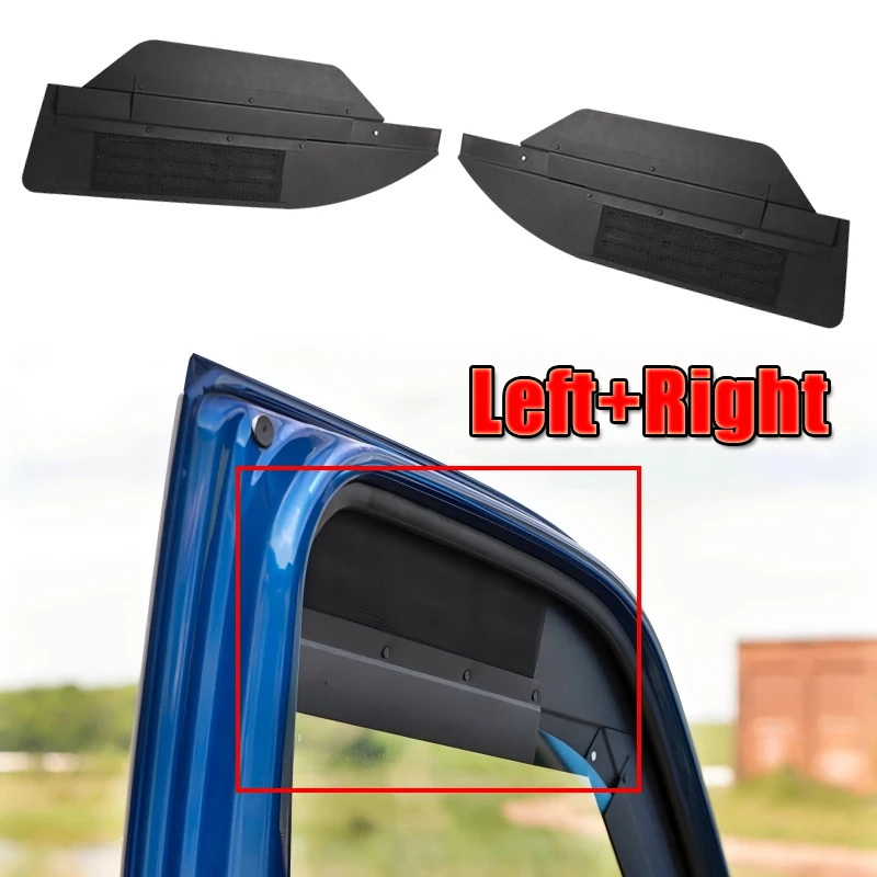 Front RVs Window Air Vents Aluminum For VW T5 T5.1 T6 T6.1 Transporter 2003-2024 L+R Camper Motorhome Fresh Air Vent Cover