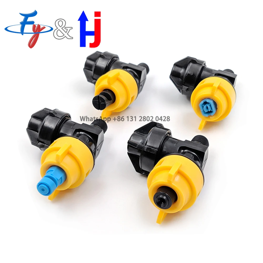 

1/4 "Plastic Clip Anti Drip Quick Release Spray Head Cattle Farm Animal Husbandry Farm Dairy Cow Nozzle Cooling and Cleaning