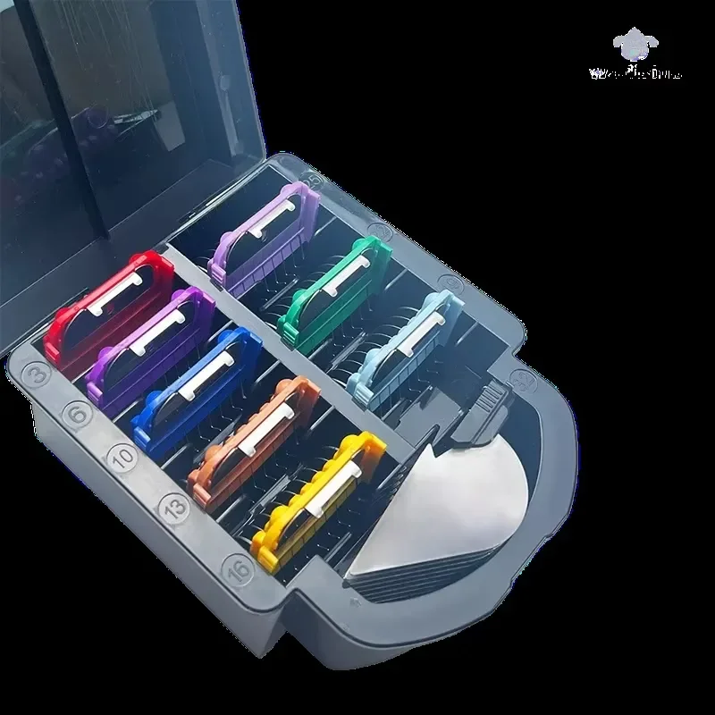 Wadisino Salon A5 Pet Professional 9 Pcs Barber Magnet Hair Limit Comb Magnetic Guards Comb Universal Guide Combs for All