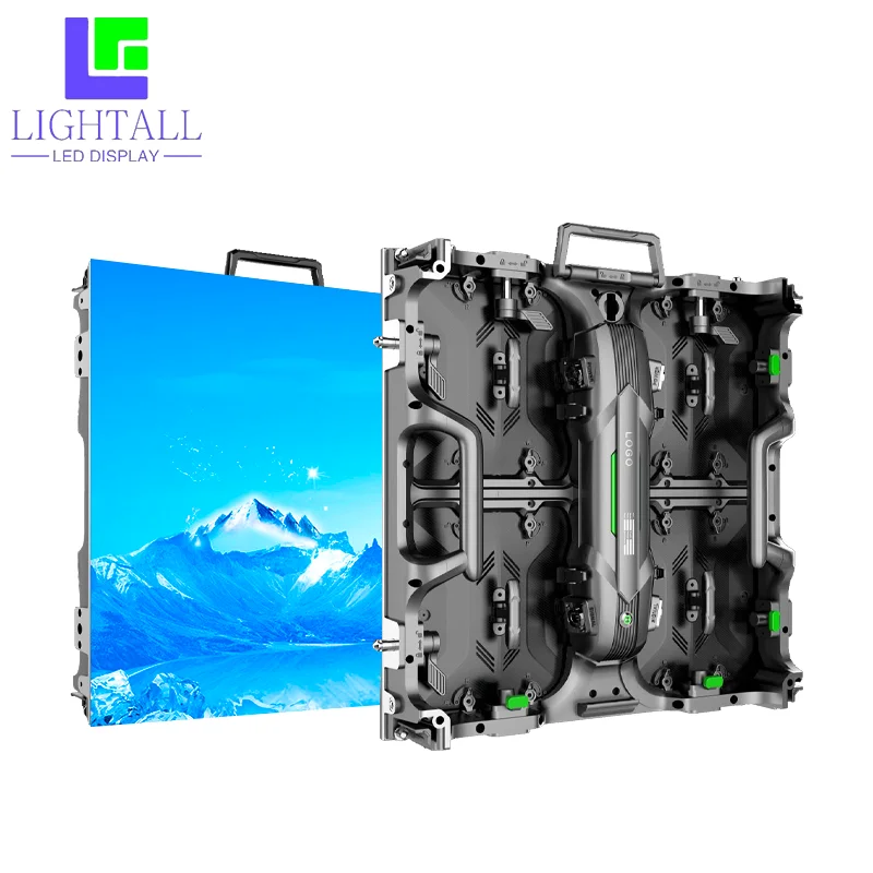 Panel LED P2.976 Indoor 500*500mm Kabinet Aluminium Die Casting Layar Video LED Full Color Dinding Video LED