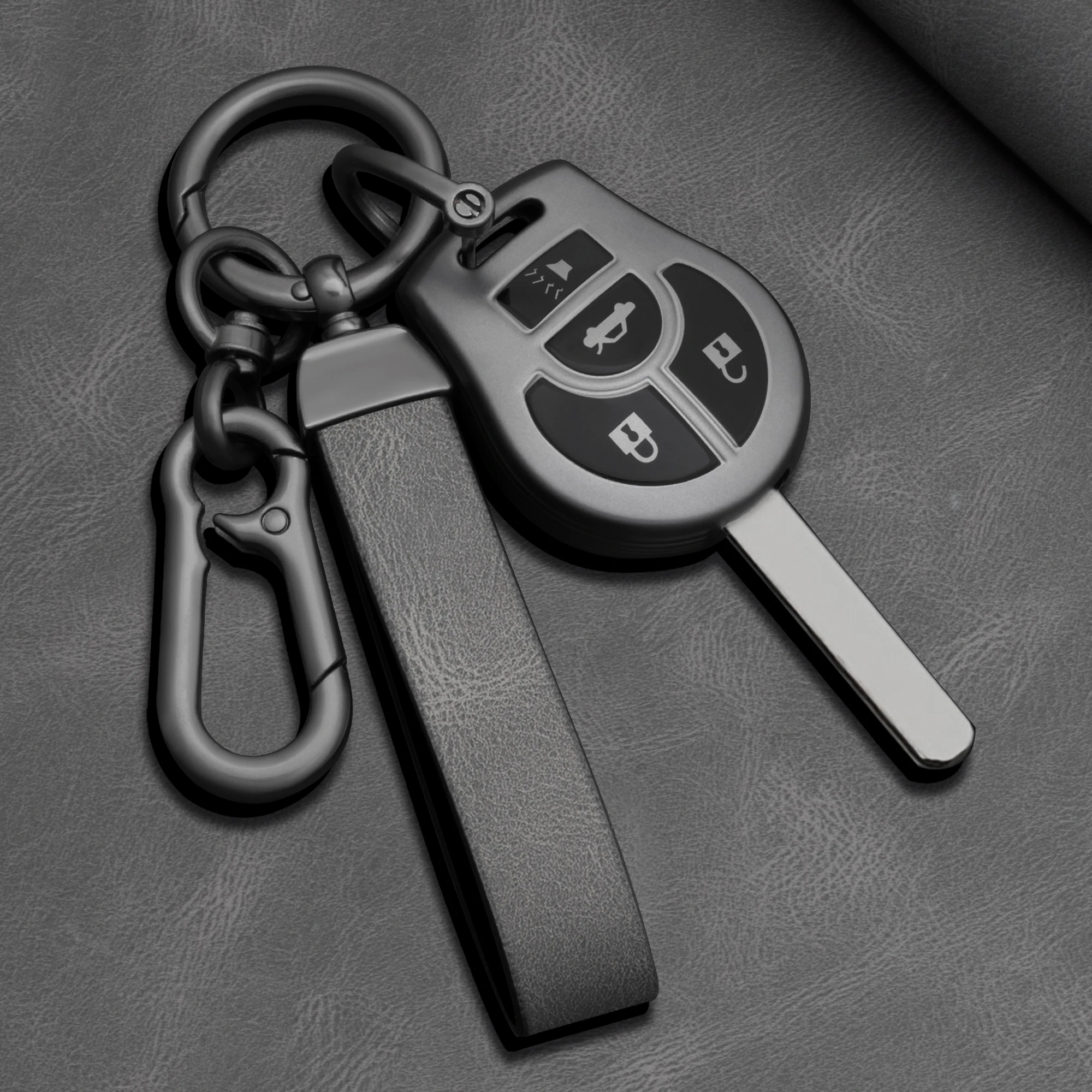 For Nissan Versa March Tiida Altima Armada Cube Juke Maxima Pathfinder Rogue Sentra Car TPU Car Key Case Cover  Accessories