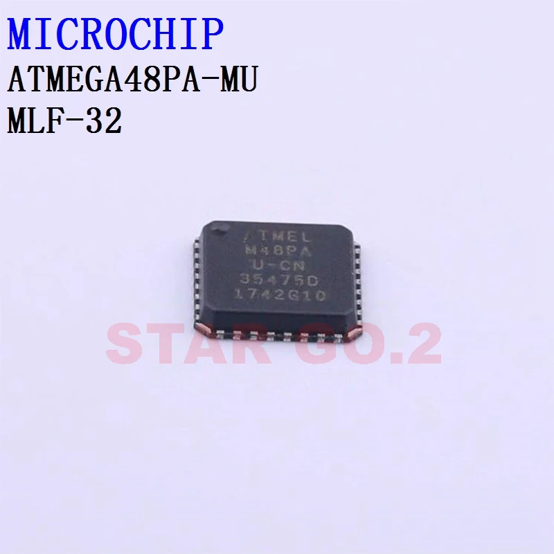 

2PCSx ATMEGA48PA-MU MLF-32 MICROCHIP Microcontroller