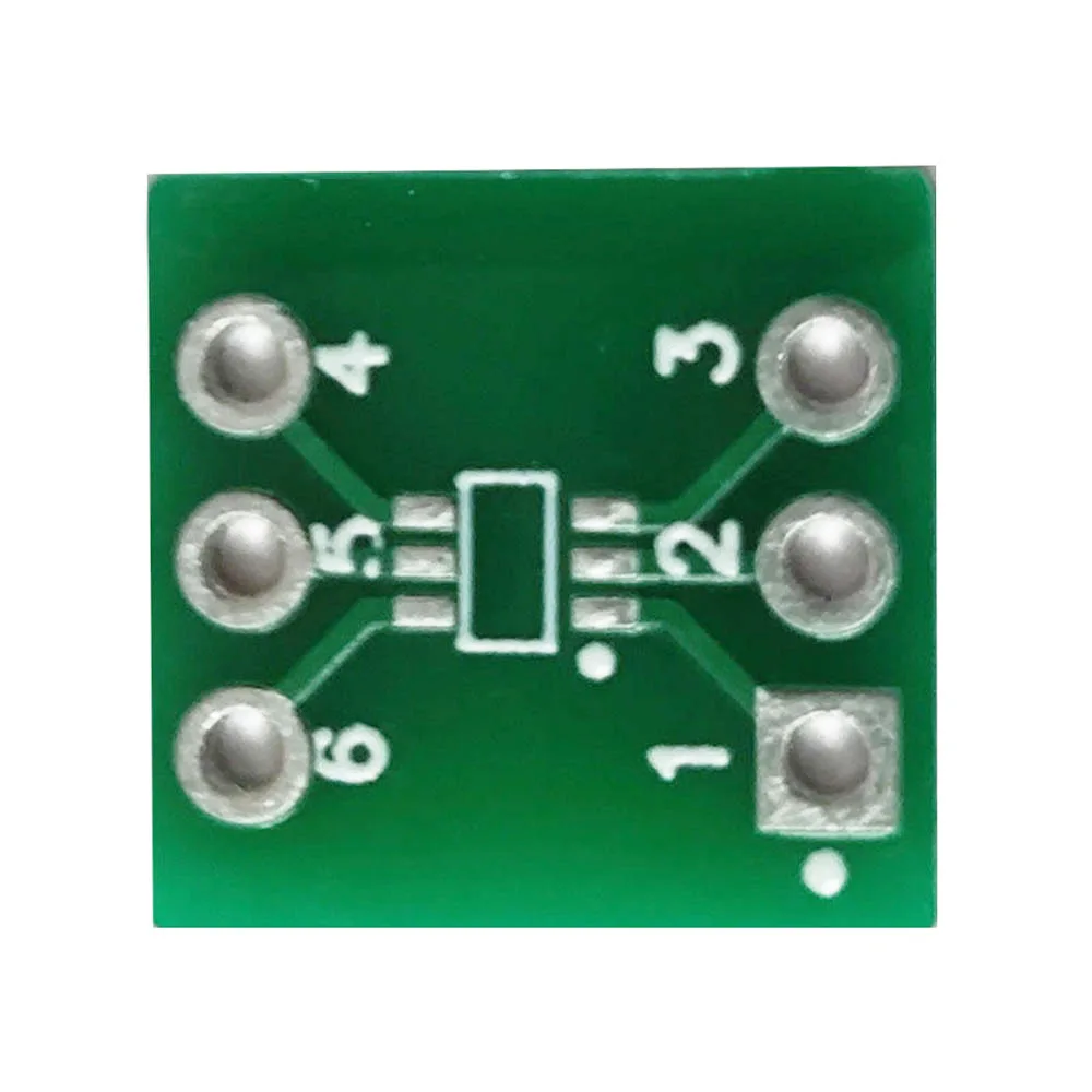 Placa adaptadora de SC-70 SOT23-6, placa convertidora, Parche de Pinboard SMD a DIP, 0,5mm, 0,65mm, tablero de transferencia de espaciado