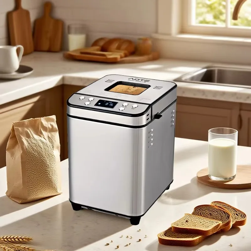 Aote electric cross-border household automatic bread machine with flour fermentation and dough mixing function 220V
