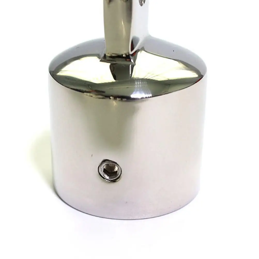 

2 PCS Sliding Hat Accessories Bimini Hardware End of Eye Fittings Cap Silver Parts