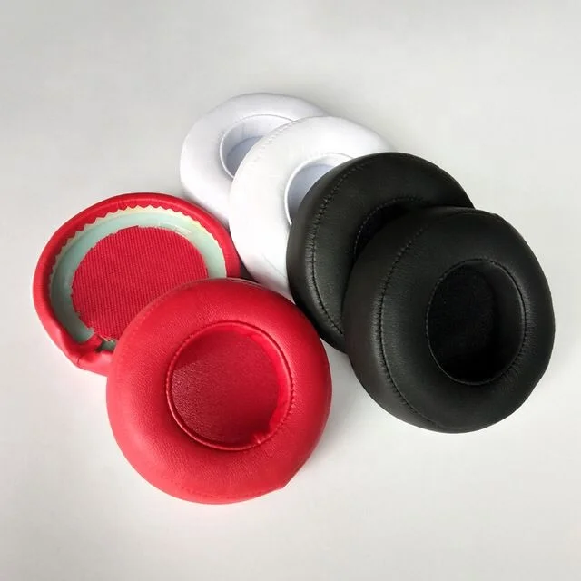 Wymienne nauszniki poduszki nauszne nauszniki dla Monster Beats przez Dr.Dre Pro Detox zestaw słuchawkowy słuchawki skórzany case słuchawki nauszniki