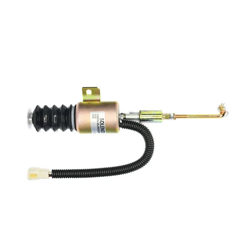 

1 Piece HL49331000144 12V Flame Out Solenoid Valve Engine Flame Out Switch Oil Disconnect Valve Parts Accessories For Cummins