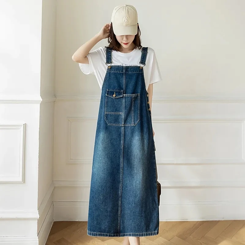 5XL Large Size Summer Strap Denim Dress Sundress Women Sleeveless Loose Jeans Dresses Female Korean Suspenders Jean Vestidos - AliExpress 200000345 5XL Large Size Summer Strap Denim Dress Sundress Women Sleeveless Loose Jeans Dresses Female Korean Suspenders Jean Vestidos - AliExpress 200000345