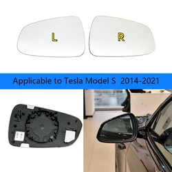Left/Right Side Heated Mirror Glass Rearview Mirror Glass For Tesla Model S 2014-2021 Car reverse lens rearview mirror