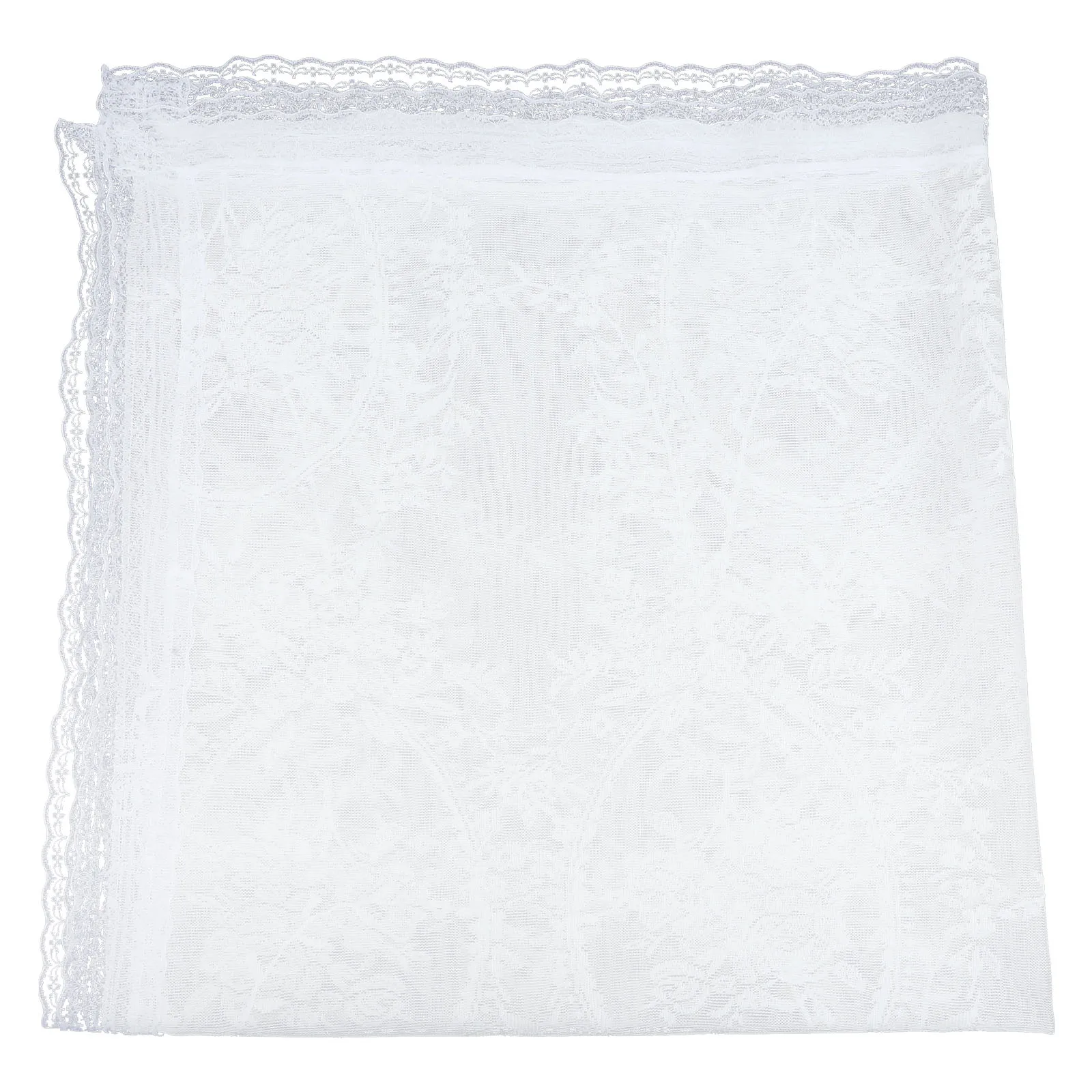 

Lace Circle Round Tablecloth Tablecloth 60 Inch Round Table Cloth White Circular Covers Decorative Picnic Reusable
