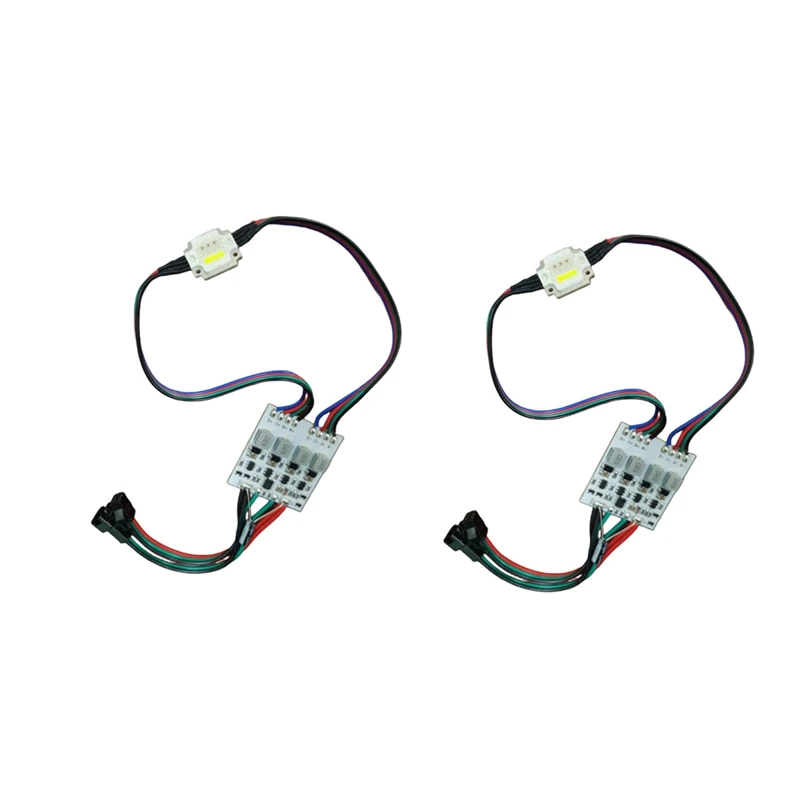 Módulo de píxeles LED direccionable UCS2904 12W RGBW de alta potencia Luz DC12V Entrada RGBW Luz LED digital para luces de inundación duraderas (A)