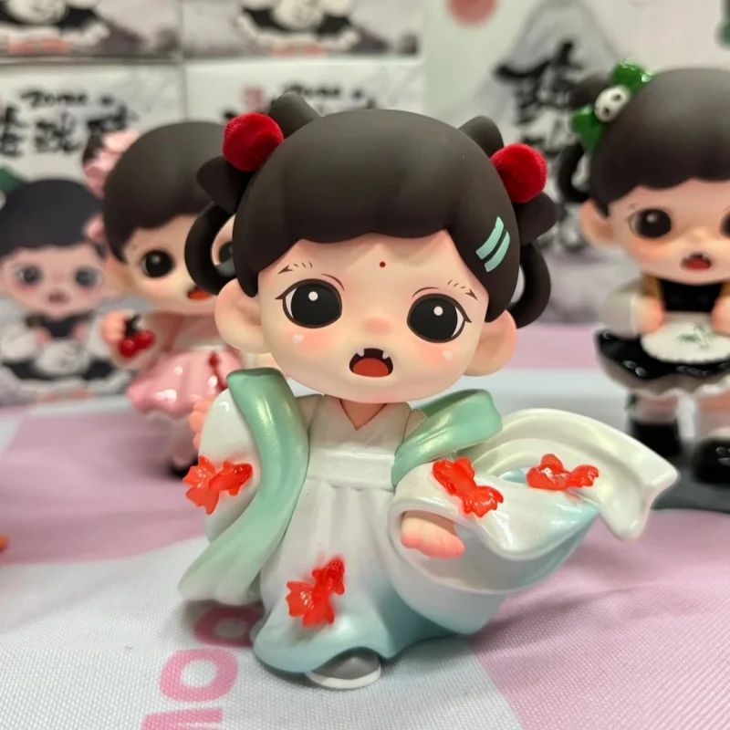

New The Original And Genuine Third-Generation Zoraa Linglong Fu Series Blind Box New Product Figurine Is A Cute Kids Gifts