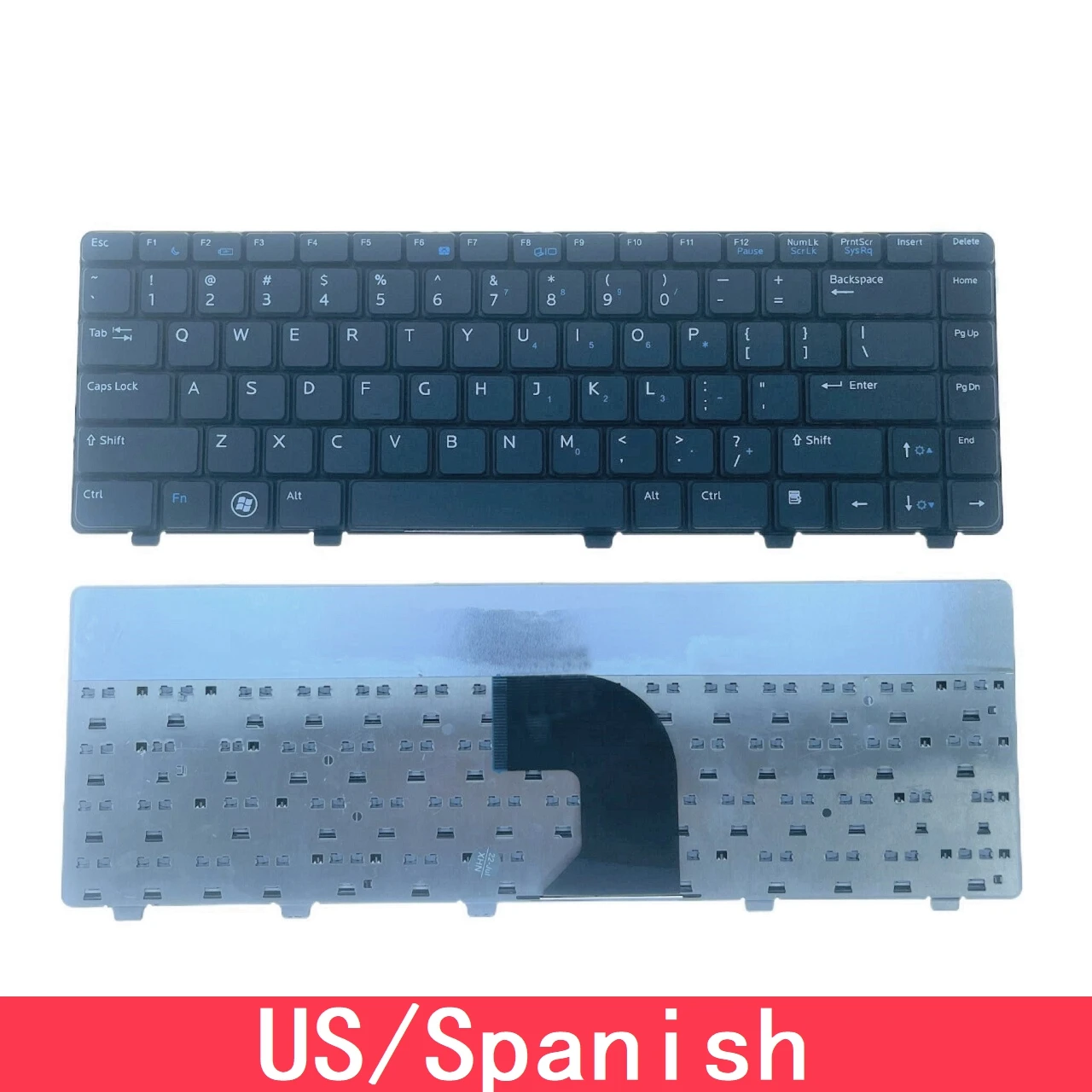 

Замена клавиатуры для ноутбука Dell Vostro 3300 3400 3500 v3500 v3300 v3400 P10G, США, испанская V3300